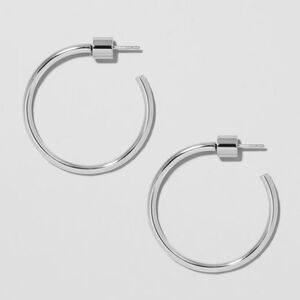 Jennifer Fisher | Silver Hoop Earrings